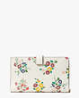 Morgan Bouquet Toss Embossed Phone Wallet, Halo White Multi, Product