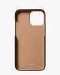 Morgan iPhone 13 Pro Max Cardholder Case, Cafe Mocha Multi, Product