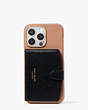 Morgan iPhone 13 Pro Cardholder Case, Cafe Mocha Multi, Product