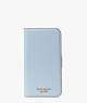 Morgan iPhone 13 Pro Magnetic Wrap Folio Case, Harmony Blue, ProductTile