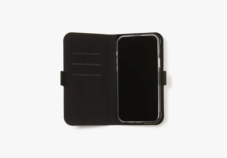 Morgan Colorblock iPhone 13 Pro Max Magnetic Wrap Folio Case, Pale Dogwood Multi, Product