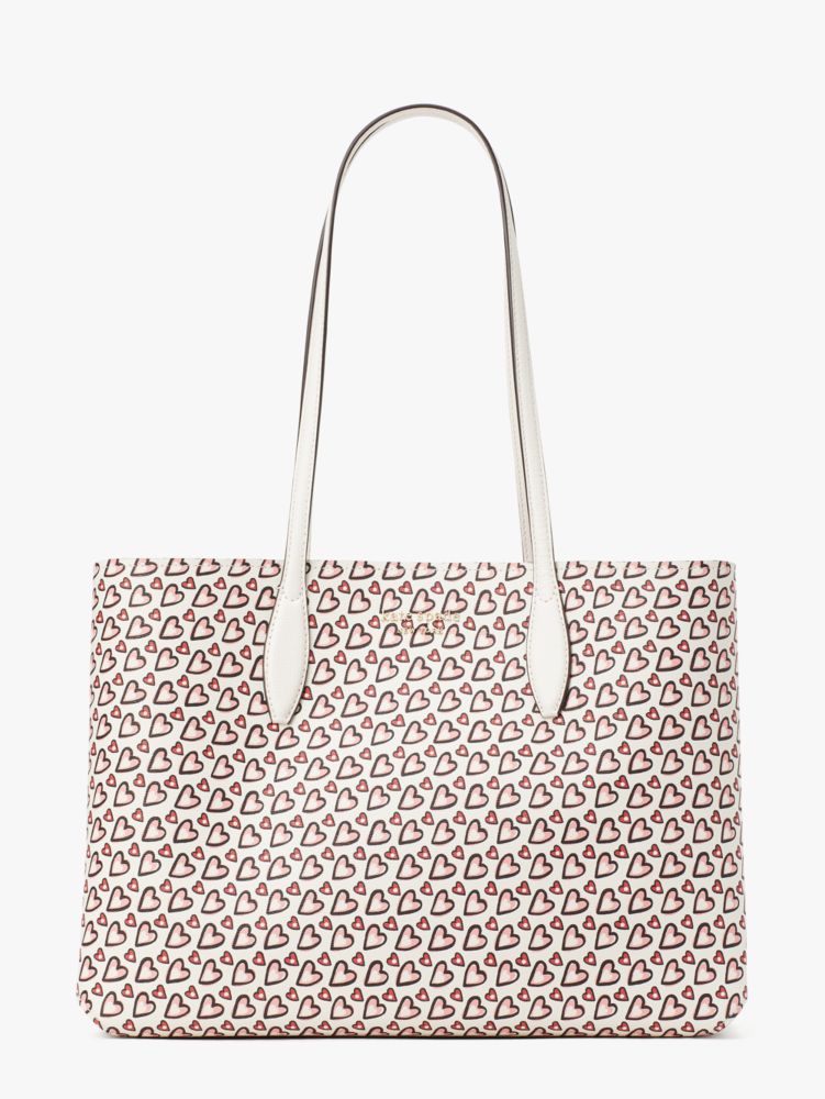 Kate Spade All Day Fancy Hearts Large Tote