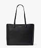 Veronica Large Tote, Black, ProductTile