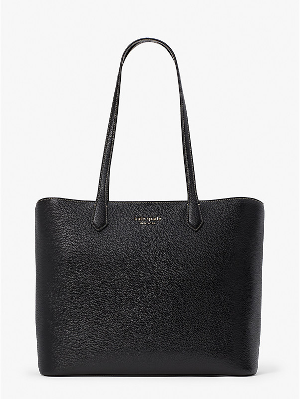 veronica pebbled leather large tote, , rr_large