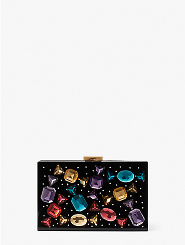 candy crush jeweled resin small frame clutch, , rr_productgrid