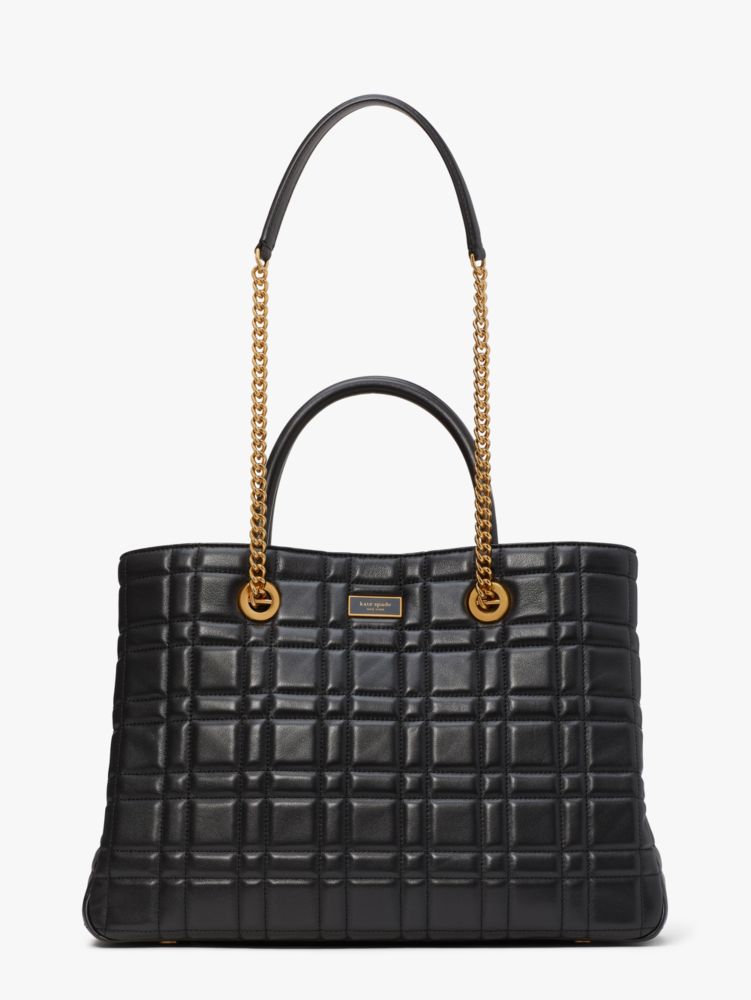 Evelyn Quilted Medium Convertible Shopper Bag | Kate Spade New York