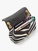 Evelyn Bold Zebra Boucle Jacquard Medium Convertible Shoulder Bag, , s7productThumbnail