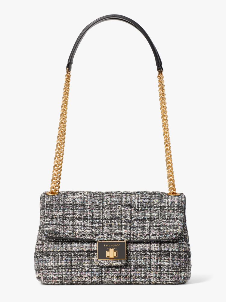 Evelyn Tweed Medium Convertible Shoulder Bag