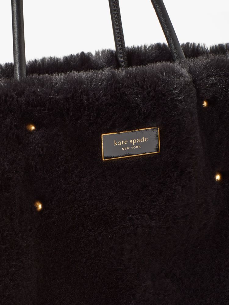Everything Faux Fur Medium Tote | Kate Spade New York