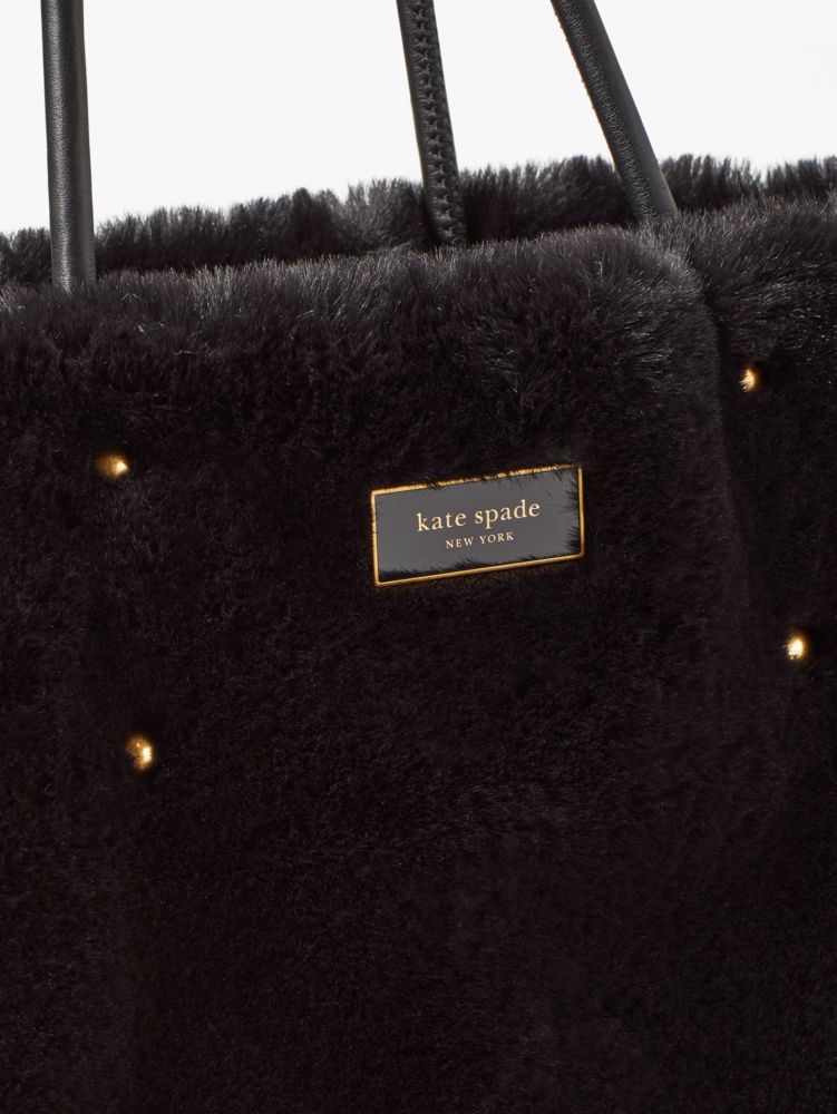 kate spade fur tote