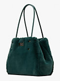 everything faux fur medium tote long handles, , s7productThumbnail