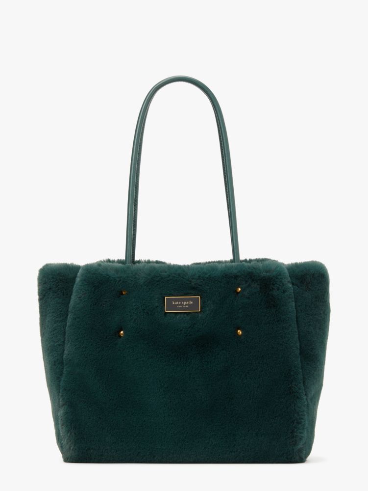 Everything Faux Fur Medium Tote | Kate Spade New York