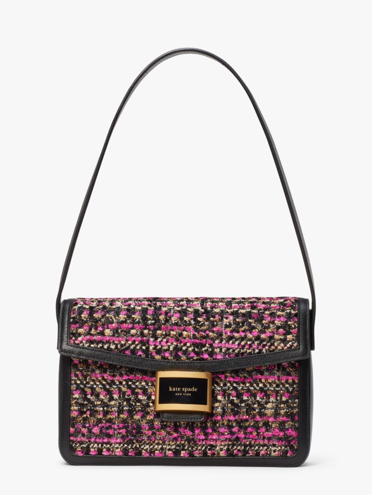 Kate Spade Katy Tweed Medium Shoulder Bag