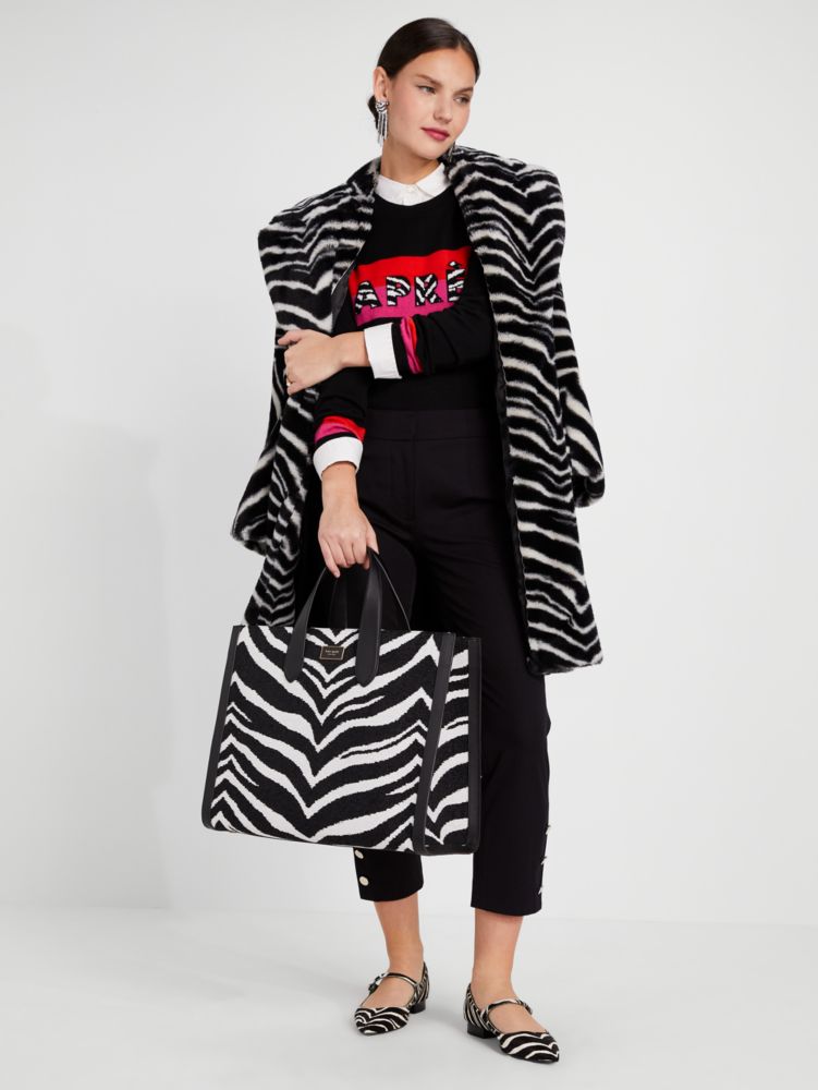  Kate Spade New York Manhattan Zebra Chevron