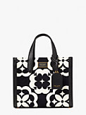 Spade Flower Monogram Manhattan Chenille Small Tote, , s7productThumbnail