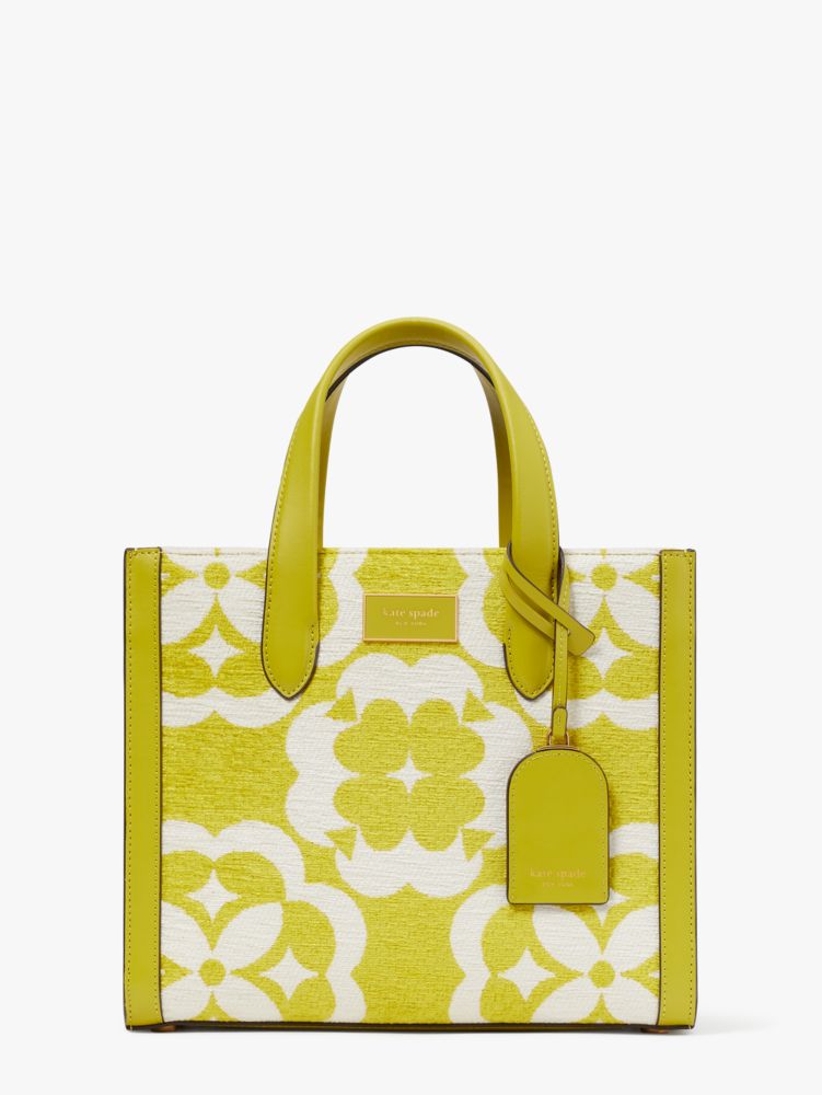 Manhattan Spade Flower Jacquard Monogram Chenille Large Tote - Kate Spade