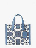 Spade Flower Monogram Manhattan Chenille Small Tote, , s7productThumbnail