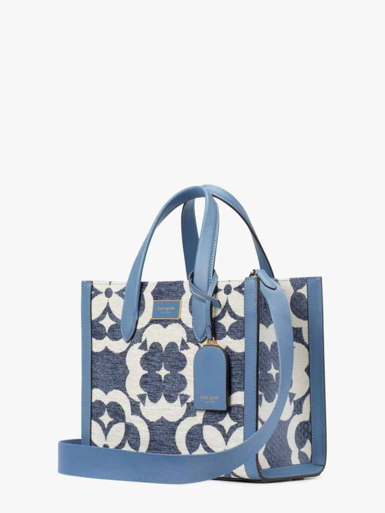 Manhattan Spade Flower Chenille Small Tote