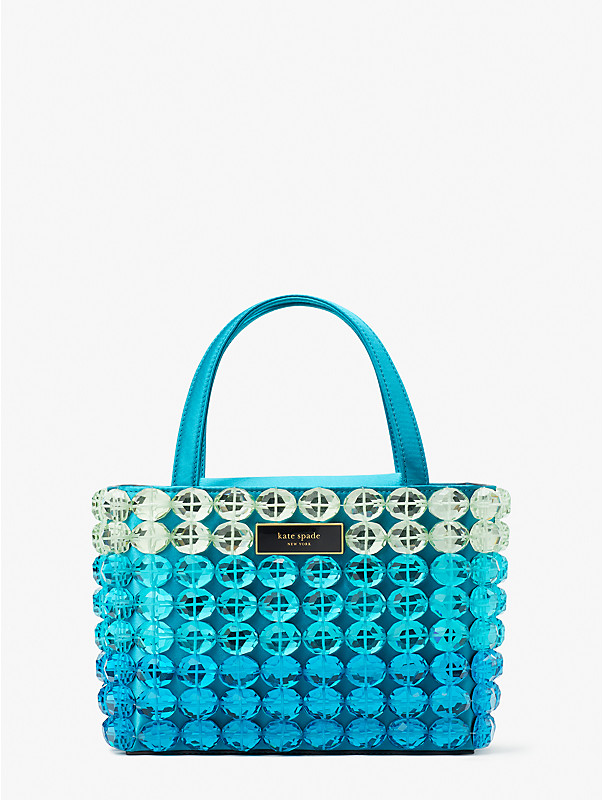 sam icon rock candy beading small tote, , rr_large
