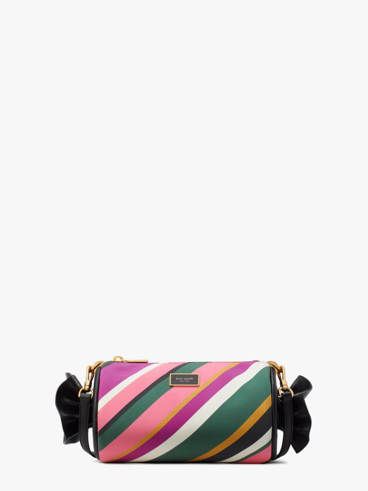 Sweet Treats Festive Multi Stripe Jacquard Small Barrel Bag | Kate Spade  New York