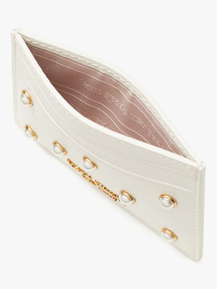 Purl Embellished Cardholder | Kate Spade New York