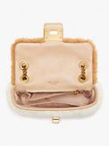 evelyn faux shearling small shoulder crossbody, , s7productThumbnail