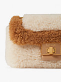 evelyn faux shearling small shoulder crossbody, , s7productThumbnail