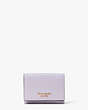 モーガン ミニ トライフォールド ウォレット, Lavender Cream, Product