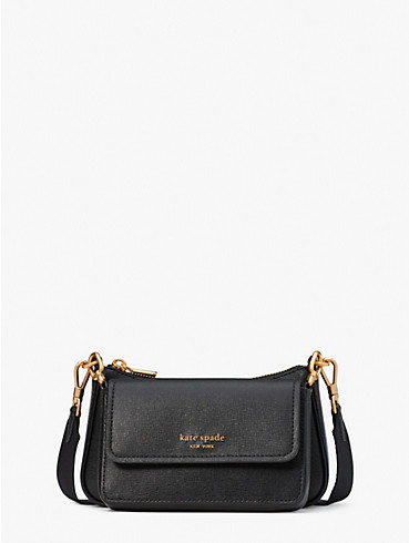 morgan saffiano leather double up crossbody, , rr_productgrid