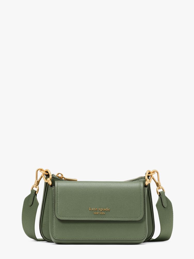 Kate Spade Morgan Double Up Crossbody In Romaine