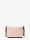 Katy Textured Leather Flap Chain Crossbody, , s7productThumbnail