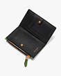 Ziggy Zebra Embellished Small Slim Bifold Wallet, , Product