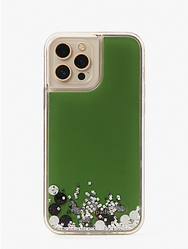 Zebra Liquid Glitter iPhone 13 Pro Max Case, , rr_productgrid