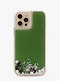 Zebra Liquid Glitter iPhone 13 Pro Max Case, , s7productThumbnail