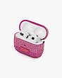 Gala Rhinestone Embossed Airpods Case, , Product