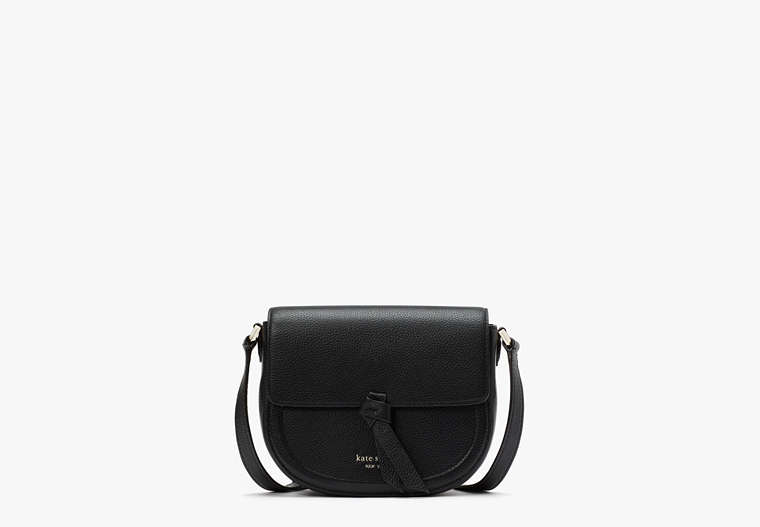 Knott Medium Saddle Bag, Black, Product