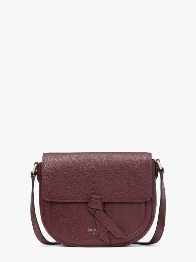 Knott Medium Saddle Bag | Kate Spade New York