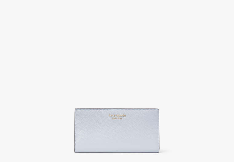 Veronica Slim Bifold Wallet, Pale Hydrangea, Product