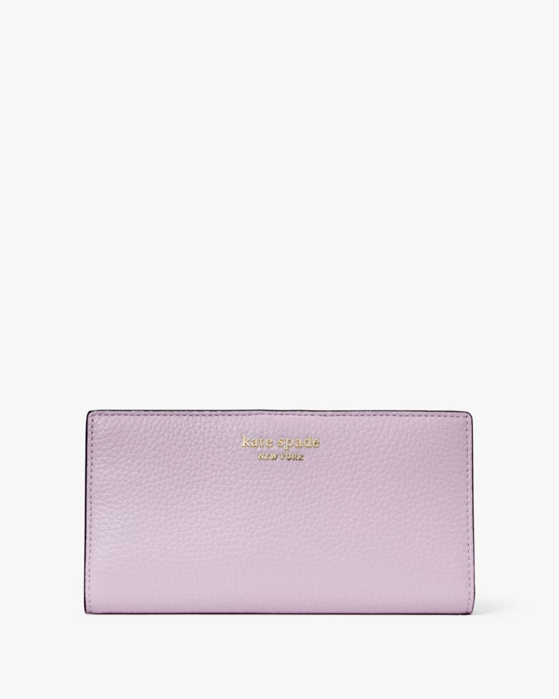 Kate Spade Veronica Slim Bifold Wallet In Violet Mist