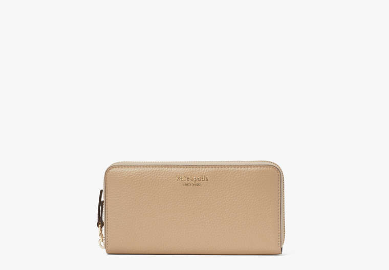 Veronica Zip-around Continental Wallet, Timeless Taupe, Product