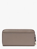 veronica pebbled leather zip around continental wallet, , s7productThumbnail