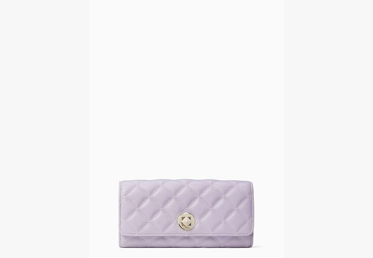 Natalia Boxed Large Turn Lock Wallet, Lilac Frost, Product image number 0