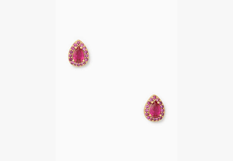 Light Up The Room Holiday Stud Earrings, Pink, Product