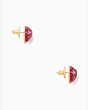 Something Sparkly Heart Clay Pave Studs, Red Multi, Product