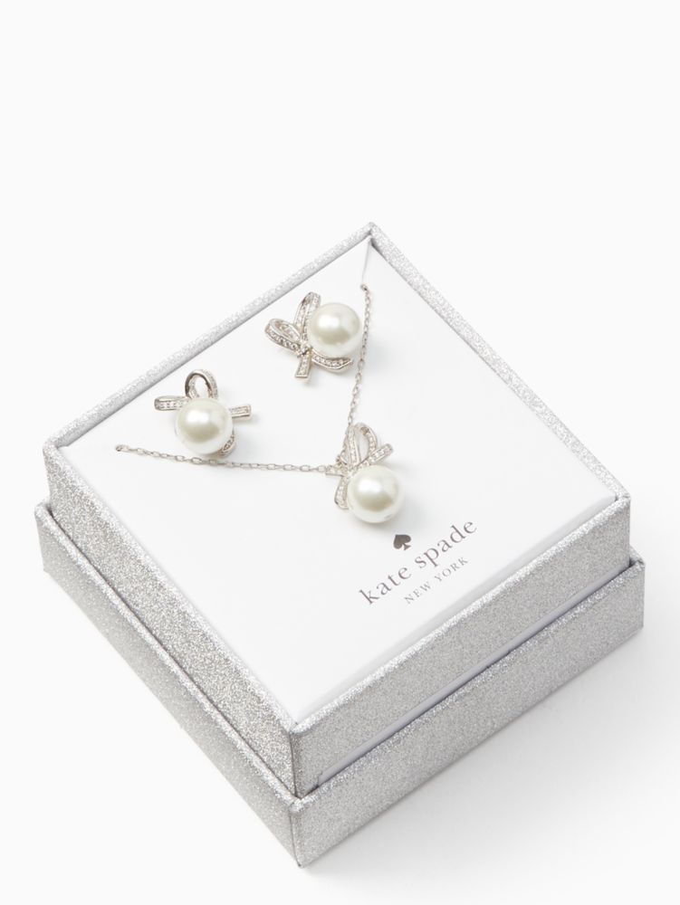 All Tied Up Pendant And Studs Set Boxed | Kate Spade Surprise