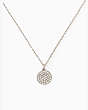 Shine On Pave Pendant, Clear/Silver, Product