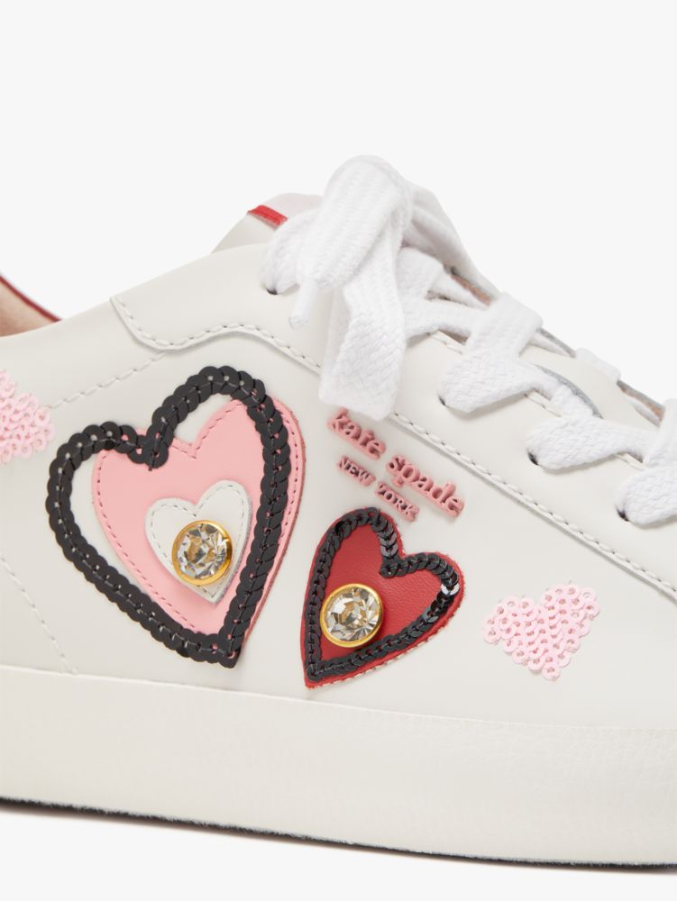 Ace Hearts Sneakers | Kate Spade New York