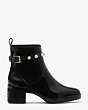 Puddle Pearls Rain Booties, Black, Product