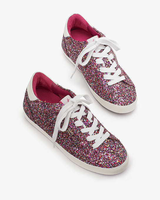 Snikken Opsplitsen Wat Ace Glitter Sneakers | Kate Spade New York