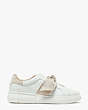 Lexi Pavé Sneakers, Optic White / Hay, Product